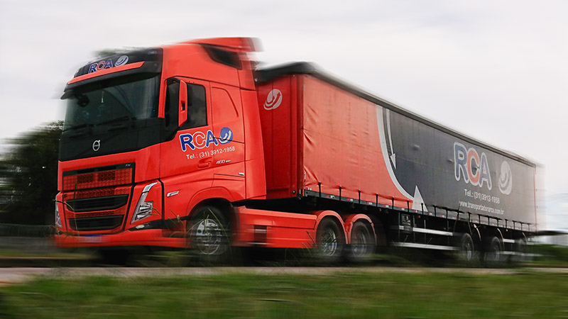 Entregas em lotação - imagem 1. RCA Transportes